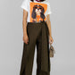 PANTALON WRAP CON LAZO