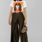 PANTALON WRAP CON LAZO