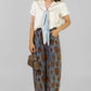 BLUSA SATINADA CON PAÑOLETA