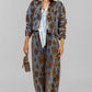 CONJUNTO DENIM FLORAL OCRE