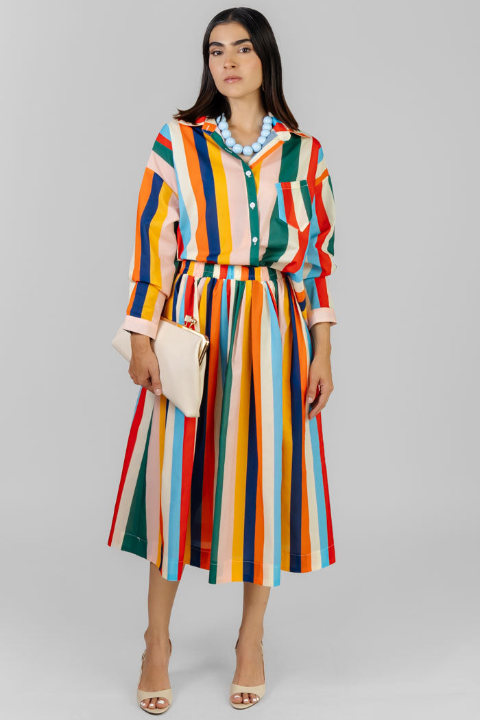 CONJUNTO RAYAS MULTICOLOR
