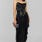 VESTIDO NEGRO CON LENTEJUELAS