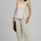 CONJUNTO DE RAYAS PEPLUM