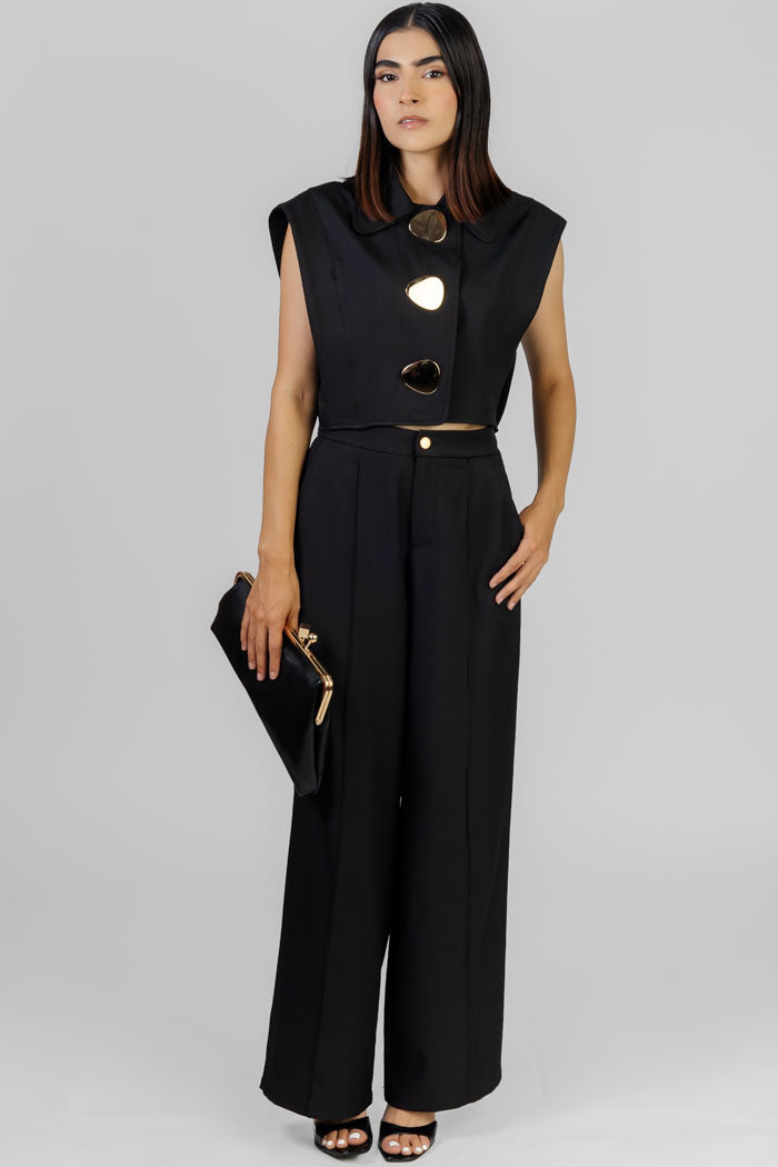 CONJUNTO NEGRO ELEGANTE