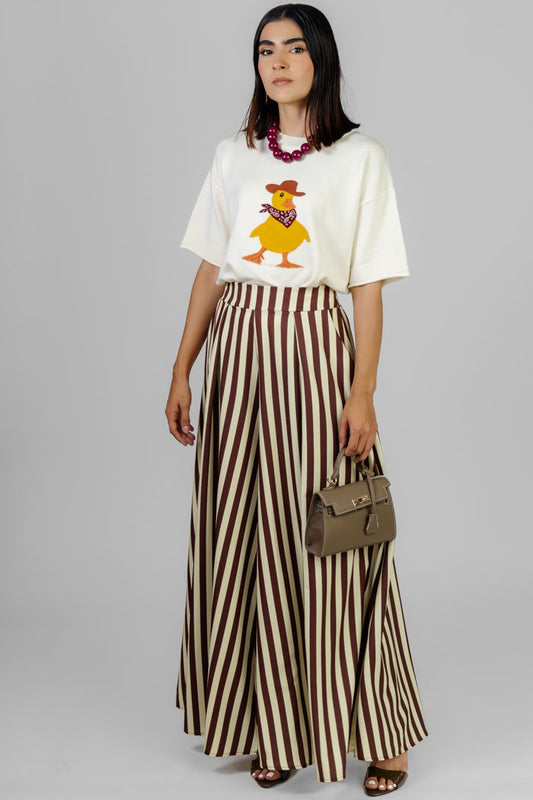 BLUSA ESTAMPADA DUCK CASUAL