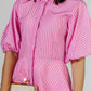BLUSA RAYADA MANGA GLOBO