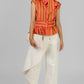 BLUSA STRIPES CON LAZO