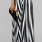 PANTALON RAYADO ANCHO ELEGANTE