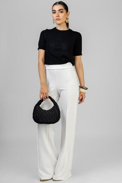 BLUSA TEJIDO NEGRA