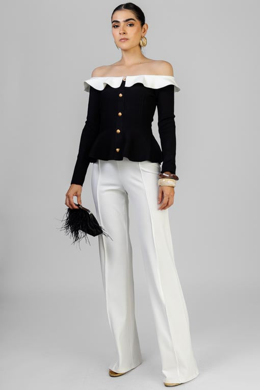 BLUSA CUELLO PLANO