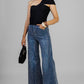 BLUSA TEJIDA ASIMETRICA
