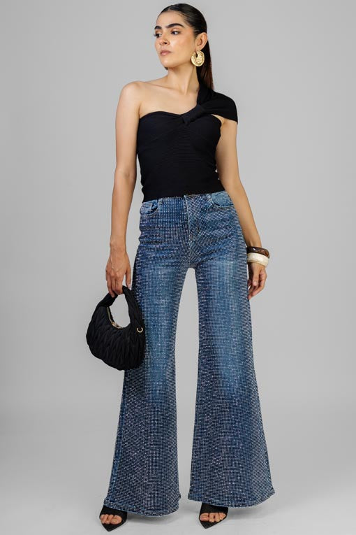 PANTALON NINA BRILLOS