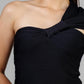 BLUSA TEJIDA ASIMETRICA