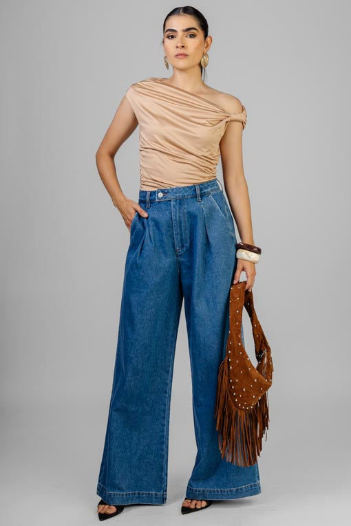 BLUSA NUDO HOMBRO