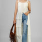 BLUSA LARGA ALFORZAS