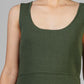 VESTIDO PUNTO FALDA PLISADA