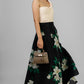 FALDA ORGANZA FLORAL