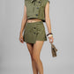 CONJUNTO CHALECO VERDE