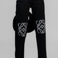PANTALON NEGRO LOGO BLANCO