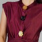 CONJUNTO CHALECO BOTONES PEDRERIA