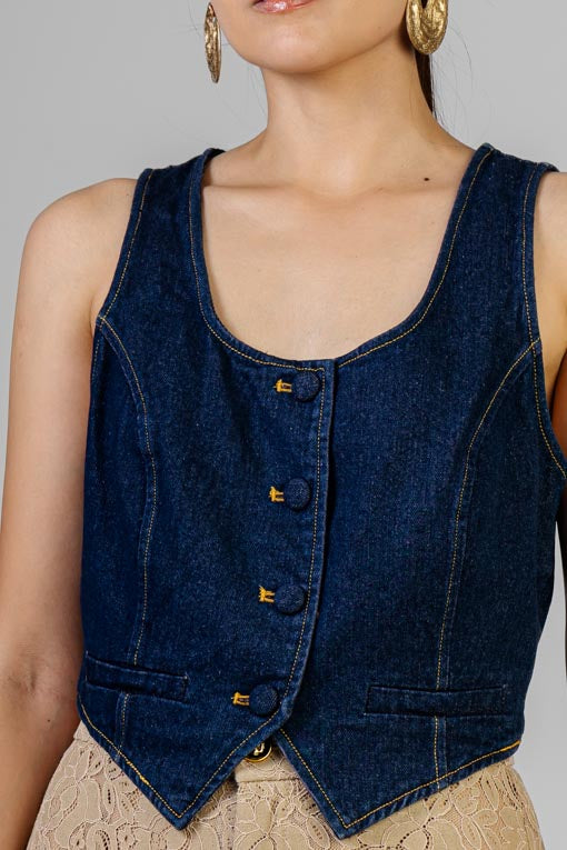 CHALECO DENIM