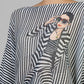 BLUSA RAYAS MODELO