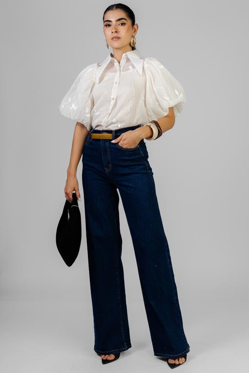 BLUSA JARDIN DE ENCAJE