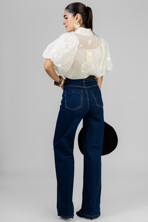 BLUSA JARDIN DE ENCAJE