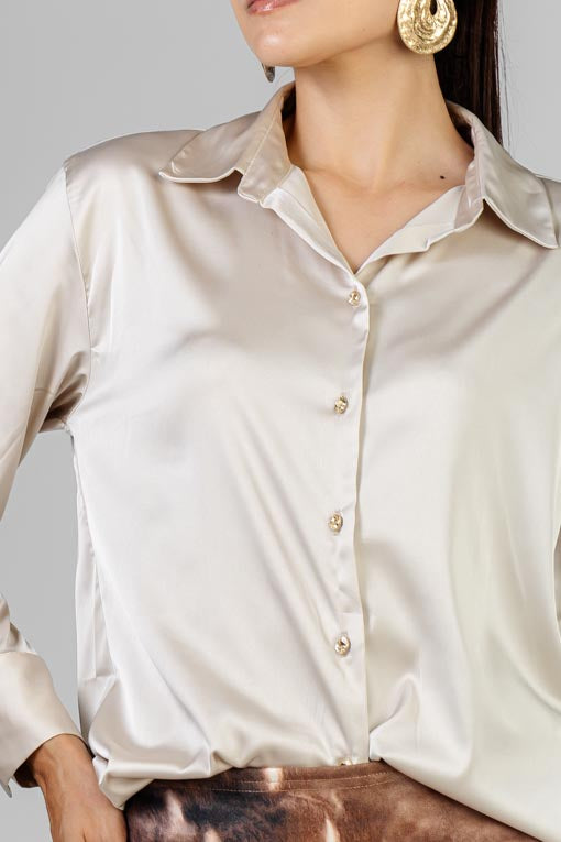 CAMISA SATINADA