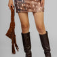 MINI FALDA PRINT