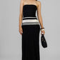 VESTIDO STRAPLESS TEJIDO