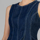 CONJUNTO DENIM BLUSA PEPLUM
