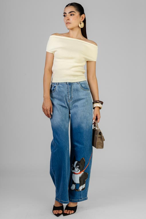 BLUSA TEJIDO AMARILLO