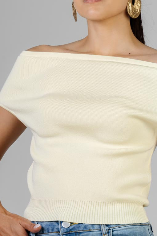 BLUSA TEJIDO AMARILLO