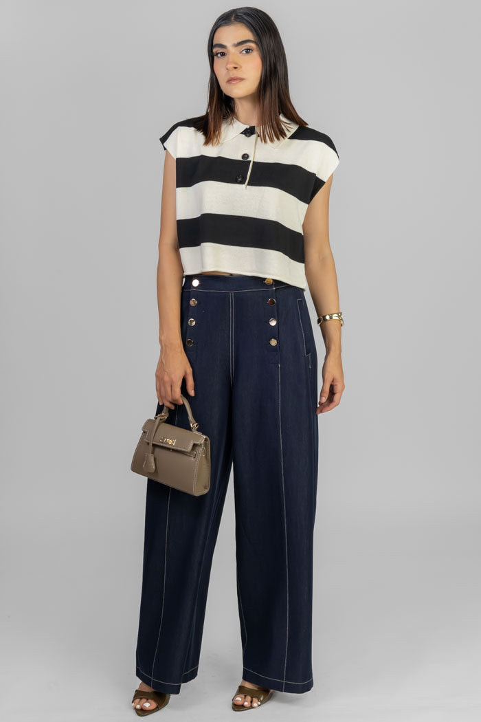 BLUSA POLO A RAYAS