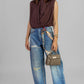 BLUSA CUELLO CON LAZO
