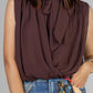 BLUSA CUELLO CON LAZO