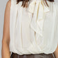 BLUSA CUELLO CON LAZO