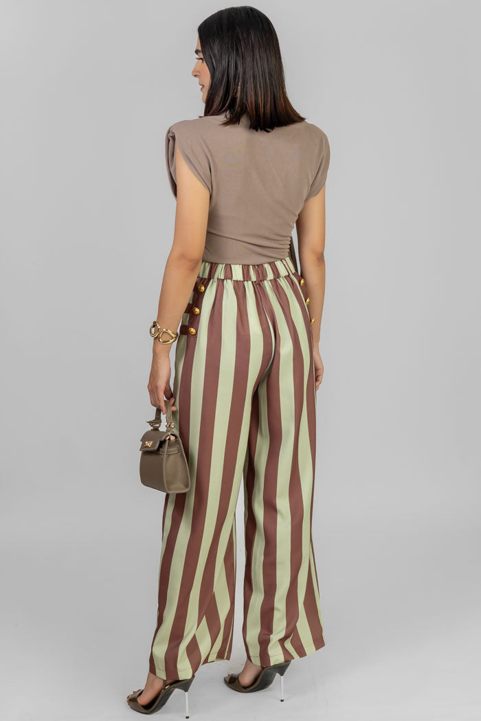 PANTALON RAYADO ESTILO MARINERO