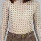 BLUSA ESTAMPADA CUELLO ALTO