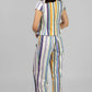 CONJUNTO ESTAMPADO RAYAS COLOR