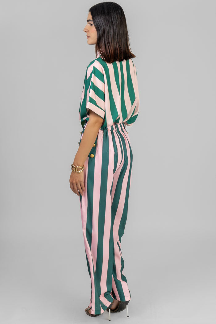 BLUSA DE RAYAS FORMAL