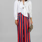 BLUSA BLANCA CON LAZO
