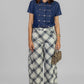 PANTALON CUADROS ESTILO WIDE