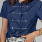 BLUSA ESTILO MILITAR DENIM