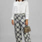 BLUSA BLANCA CON APLIQUE