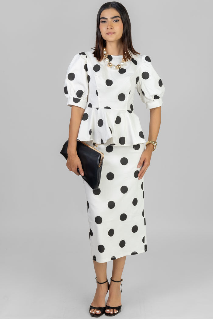 CONJUNTO LUNA POLKA DOT