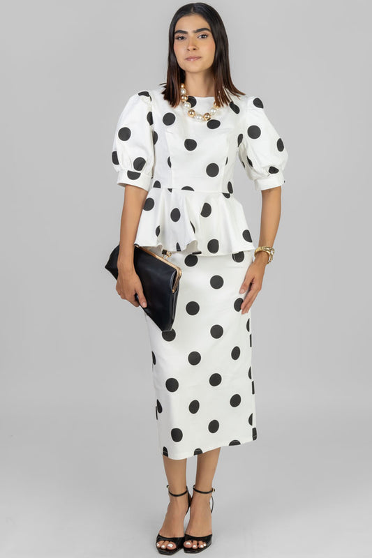 CONJUNTO LUNA POLKA DOT