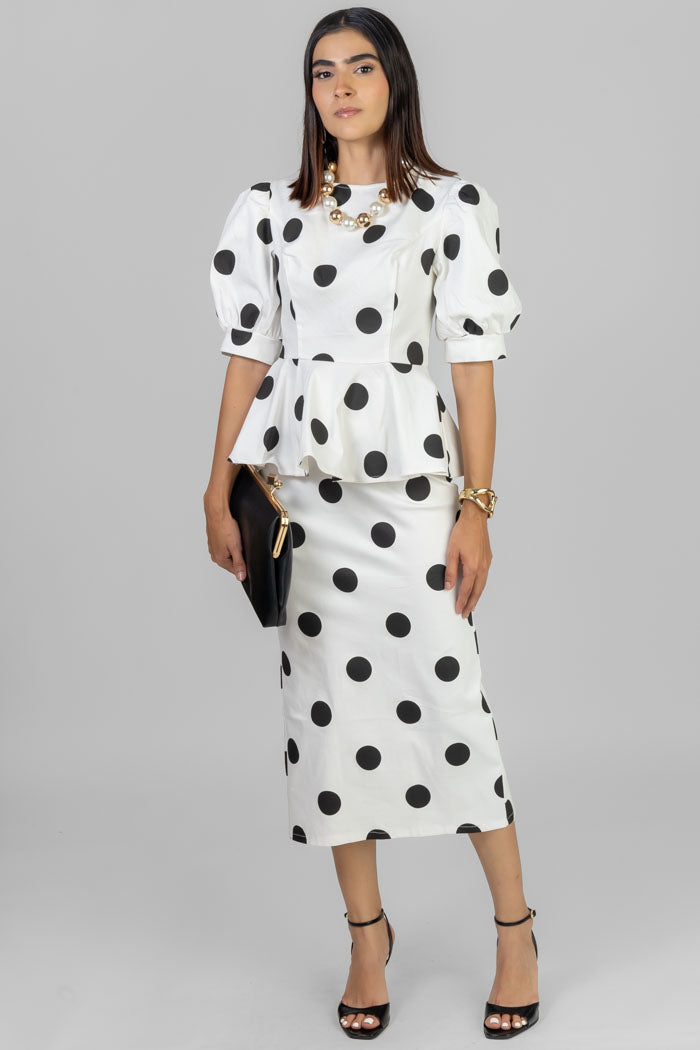 CONJUNTO LUNA POLKA DOT