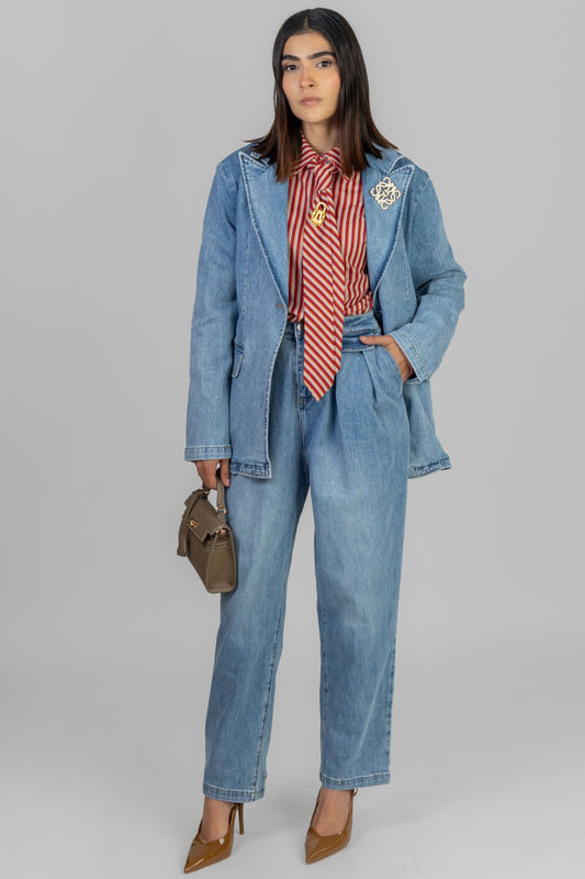 CONJUNTO SASTRE EN DENIM